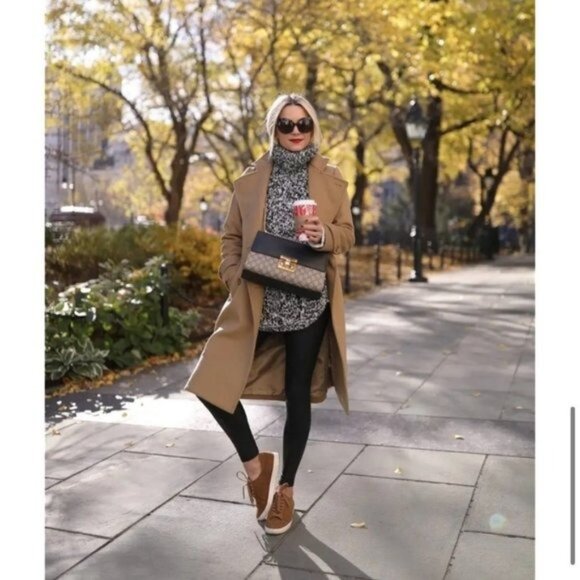 Nordstrom Treasure & Bond Turtleneck Sweater Tunic in Black Combo - Picture 5 of 13